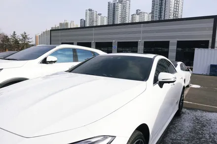 벤츠 CLS450 비금속 썬팅 필름 래티튜드로 안전한 드라이빙 / 순천, 여수, 광양