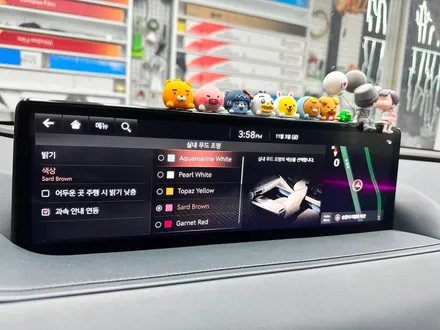 순천 엠비언트 G80 시공 / 에이비클 엠비언트 전면대시보드 & 도어 4EA & 풋등 / 순천, 여수, 광양