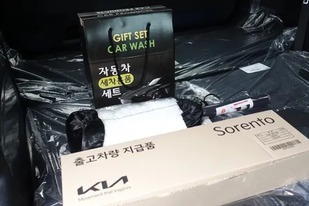 [순천악동모터스] 엠보싱 모노륨 장판, 세인트아모 스퍼터 반사필름 썬팅 시공! 신차패키지로 쏘렌토 출고~♥ / 순천, 여수, 광양