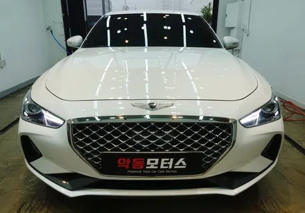 G70 에 어울리는 명품썬팅 글라스틴트 펜더 LX3000블박 장착 / 순천, 여수, 광양