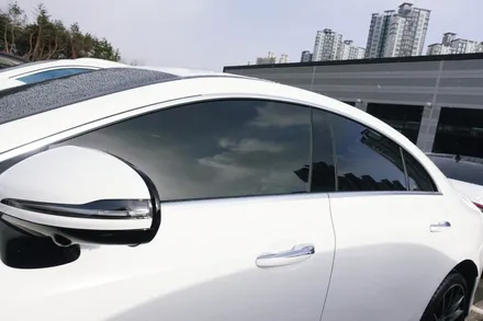 벤츠 CLS450 비금속 썬팅 필름 래티튜드로 안전한 드라이빙 / 순천, 여수, 광양