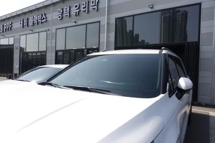 4세대 기아 카니발 썬팅 세인트아모 아쿠아 블랙박스 만도ZP2000 / 순천, 여수, 광양