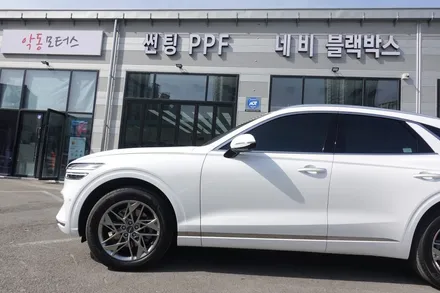 제네시스GV70 가솔린 신차 썬팅 순천 루마썬팅 전문점 악동모터스QXD5000 초전력블랙박스 / 순천, 여수, 광양