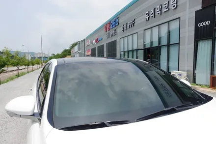 루마 썬팅 전문점 ))  루마 POWER   아이나비 Z3000   악동모터스에서 시공 완료 ! / 순천, 여수, 광양