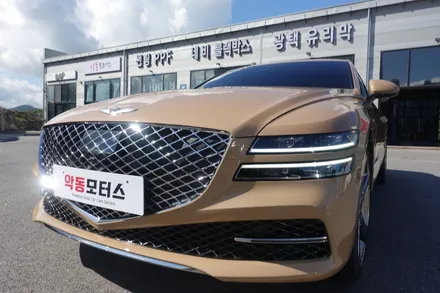 감성적인 블랙컬러 루마 POWER 로 시공한 제니시스 G80 / 순천, 여수, 광양
