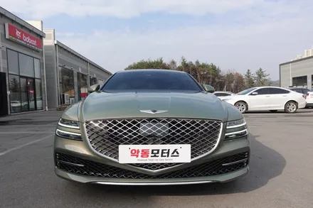 제네시스 G80 핀도르 그린  루마 버텍스 900 신차패키지 레인보우유리막 애프터블로우 / 순천, 여수, 광양