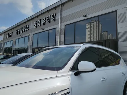 순천악동모터스 고급스러운 컬러감을 나타내는 글라스틴트 선셋 반사필름으로 썬팅시공 GV80 출고 / 순천, 여수, 광양