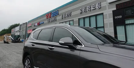 싼타페 신차패키지 루마 썬팅 전문점 악동모터스에서 시공완료 / 순천, 여수, 광양