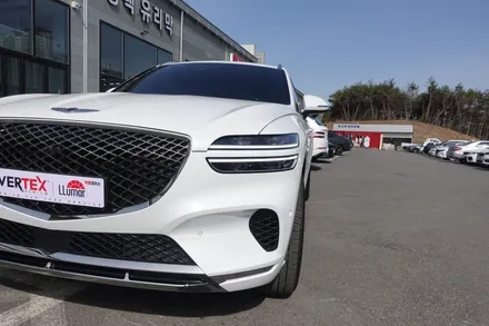 제네시스GV70 가솔린 신차 썬팅 순천 루마썬팅 전문점 악동모터스QXD5000 초전력블랙박스 / 순천, 여수, 광양