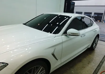 G70 에 어울리는 명품썬팅 글라스틴트 펜더 LX3000블박 장착 / 순천, 여수, 광양