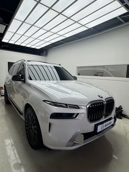 의정부랩핑 bmwX7 그릴, 사이드미러, 도어 핸들까지 전체 크롬죽이기 / 경기 의정부