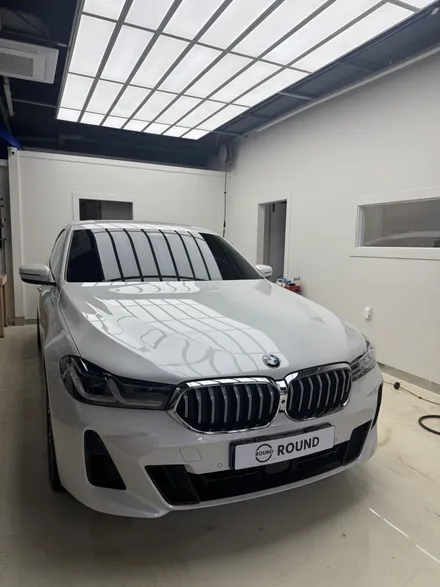 의정부랩핑 BMW 630I 그릴, 윈도우몰딩 크롬죽이기 / 경기 의정부