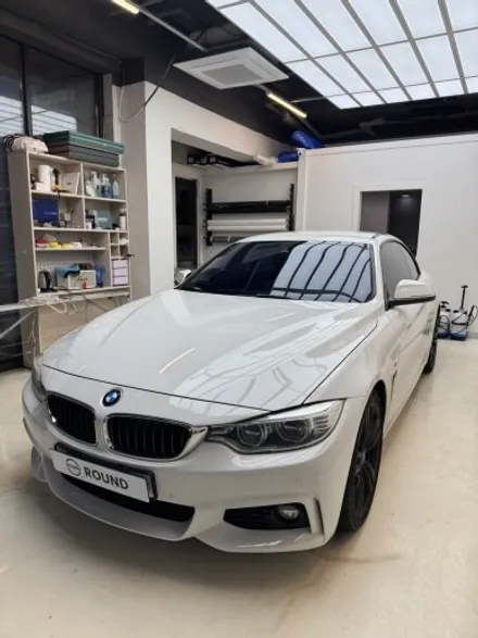 bmw428i 고광택 랩핑 락그레이 컬러로 / 경기 의정부