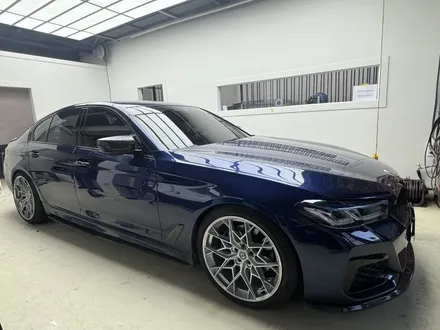 BMW 5시리즈, 의정부 최고의 차량 랩핑 시공 후기 / 경기 의정부