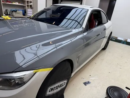 bmw428i 고광택 랩핑 락그레이 컬러로 / 경기 의정부