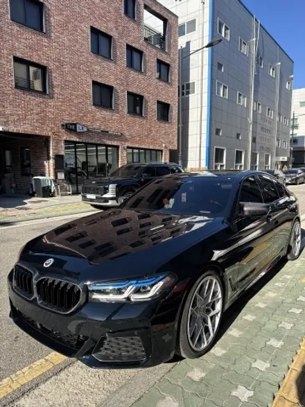 BMW 5시리즈, 의정부 최고의 차량 랩핑 시공 후기 / 경기 의정부
