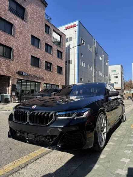 BMW 5시리즈, 의정부 최고의 차량 랩핑 시공 후기 / 경기 의정부