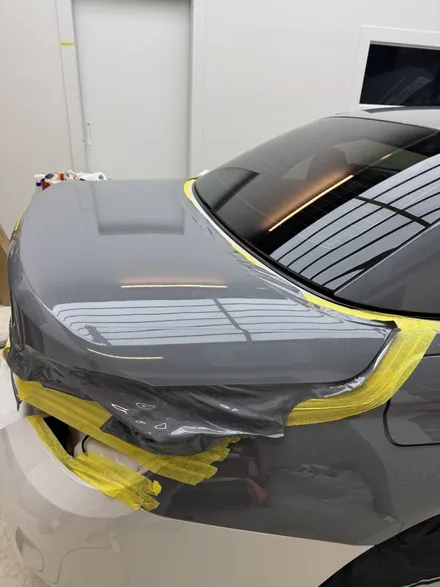 bmw428i 고광택 랩핑 락그레이 컬러로 / 경기 의정부