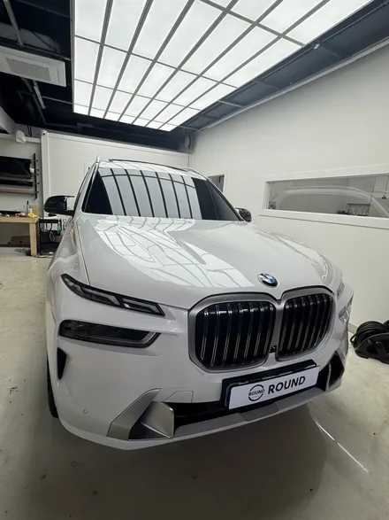 의정부랩핑 bmwX7 그릴, 사이드미러, 도어 핸들까지 전체 크롬죽이기 / 경기 의정부