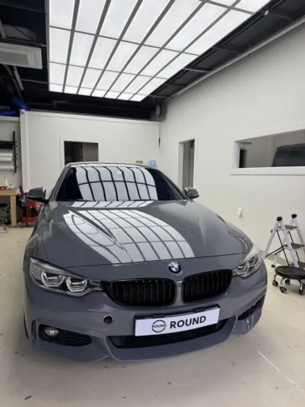 bmw428i 고광택 랩핑 락그레이 컬러로 / 경기 의정부