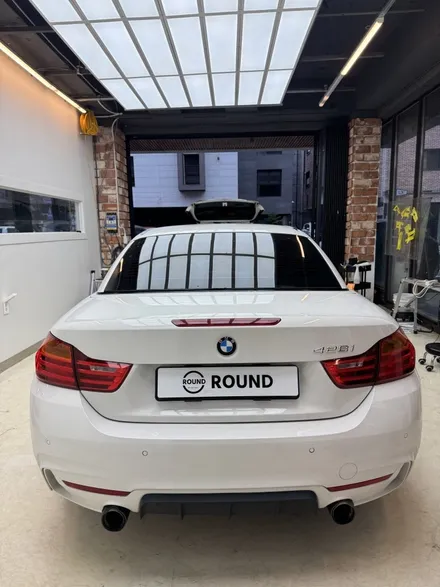 bmw428i 고광택 랩핑 락그레이 컬러로 / 경기 의정부