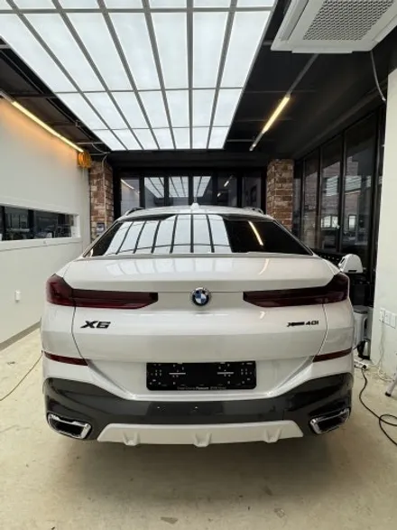 [양주 랩핑] BMW X6 블랙 패키지 시공, 라운드랩핑의 디테일 / 경기 의정부