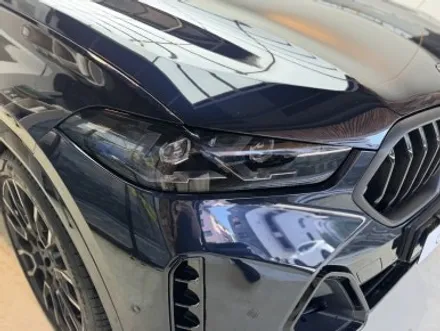 BMW X6 엠블럼 블랙랩핑, 라이트 톤다운PPF / 경기 의정부