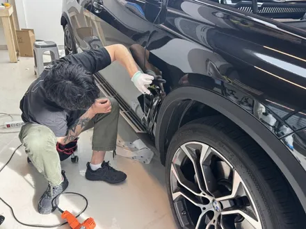 의정부 랩핑 BMW X5 전체 크롬죽이기 / 키드니그릴 교체 / 경기 의정부