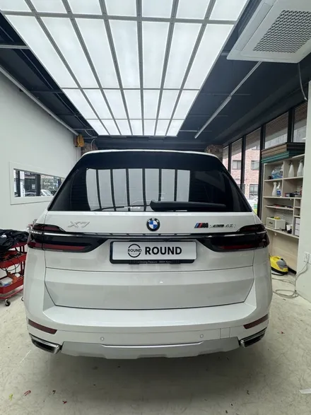 의정부랩핑 bmwX7 그릴, 사이드미러, 도어 핸들까지 전체 크롬죽이기 / 경기 의정부