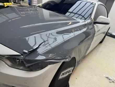 bmw428i 고광택 랩핑 락그레이 컬러로 / 경기 의정부