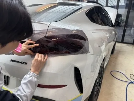 [양주 랩핑] BMW X6 블랙 패키지 시공, 라운드랩핑의 디테일 / 경기 의정부