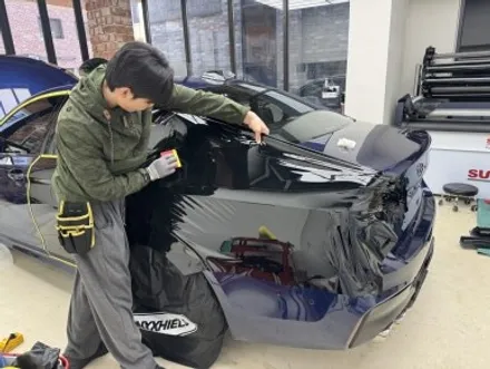 BMW 5시리즈, 의정부 최고의 차량 랩핑 시공 후기 / 경기 의정부