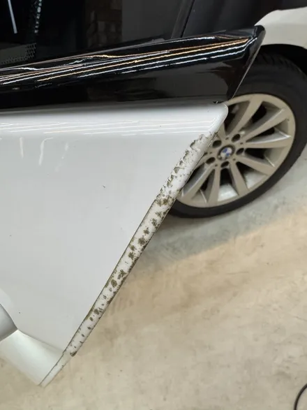 의정부 라운드랩핑 bmw3시리즈 크롬죽이기 / 경기 의정부