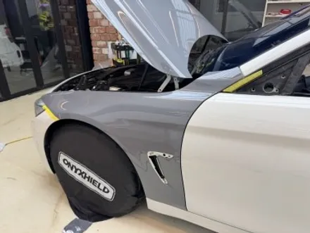 bmw428i 고광택 랩핑 락그레이 컬러로 / 경기 의정부