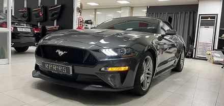 머스탱 엠비언트 - 코더스 무드등 아크릴 매립 방식으로 커스텀 인스톨 시공 / 전북 전주, 광주, 김제