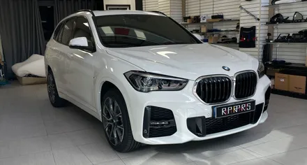 bmw f48 x1 m2c 200a 셋탑 네비 장착 / 전북 전주, 광주, 김제