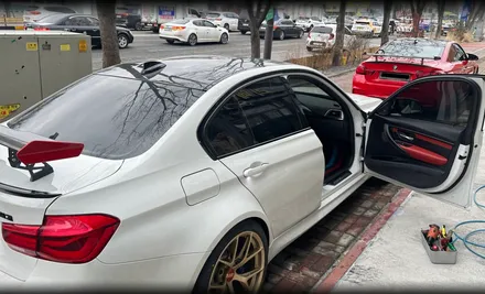 전주 덕진구 / LED M 퍼포먼스 핸들 교체 / BMW / M3