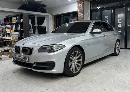 BMW F10 520d 인디웍 터치 카플레이 안드로이드오토 겨울철 필수 이지가드 원격시동기까지! / 전북 전주, 광주, 김제