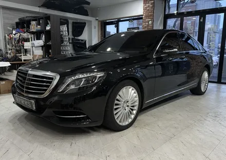 벤츠 W222 S500 전기형 카플레이 안드로이드오토 장착기! / 전북 전주, 광주, 김제