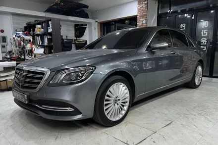 벤츠 W222 S350d 송풍구 엠비언트와 4D 부메스터 작업기 / 전북 전주, 광주, 김제