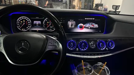 벤츠 w222 S350d 송풍구 4d 부메스터 트위터 엠비언트 : s클래스 내부 완결판 / 전북 전주, 광주, 김제