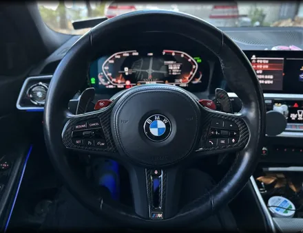 BMW G20 320i M1 M2 카본 스티어링 버튼 장착법 / 전북 전주, 광주, 김제