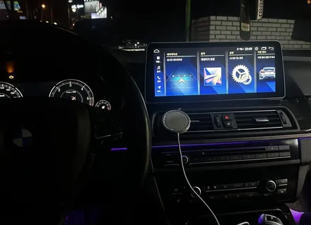 BMW F10 520d - 12.3인치 안드로이드올인원 순정은 버리고! / 전북 전주, 광주, 김제