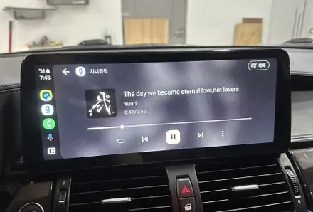 BMW E71 X6 이지가드로 원터치 시동과 12.3인치 카플레이 안드로이드오토 장착! / 전북 전주, 광주, 김제