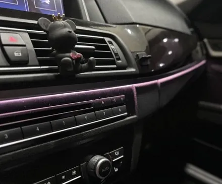 BMW F10 520d 순정같은 비노출 엠비언트 장착 끝! / 전북 전주, 광주, 김제