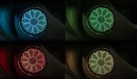 머스탱 엠비언트 - 코더스 무드등 아크릴 매립 방식으로 커스텀 인스톨 시공 / 전북 전주, 광주, 김제