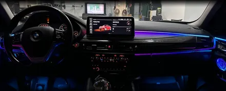 전주 BMW F16 X6 코더스 엠비언트 비노출 무빙 시공 후기 / 전북 전주, 광주, 김제