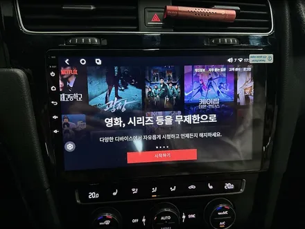 폭스바겐 골프 CC3 안드로이드올인원 이지가드 원격시동 / 전북 전주, 광주, 김제