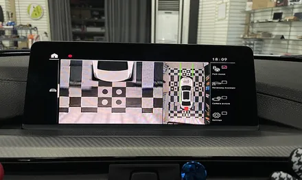 bmw f30 330i 3d 어라운드뷰 올인원 시공 전주 순정형 인스톨 / 전북 전주, 광주, 김제