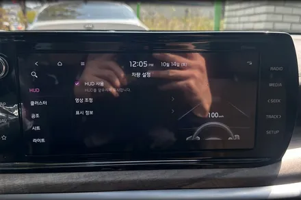 K5 dl3 HUD 헤드업디스플레이 그리고 레인센서 순정 느낌 그대로~ / 전북 전주, 광주, 김제